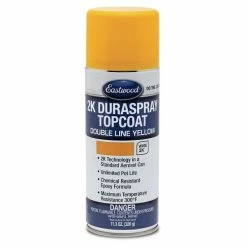 Brand new ✔️ Eastwood 2K DuraSpray Topcoat Double Line Yellow Paint 🛒