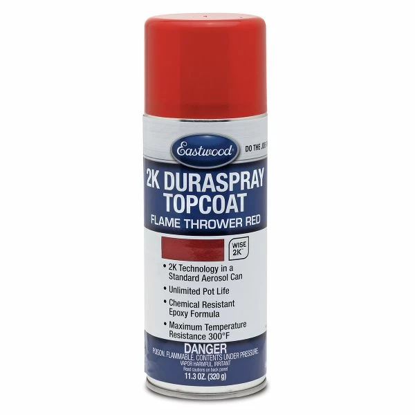 Discount π Eastwood 2K DuraSpray Topcoat Flame Thrower RedΒ Paint π 1 Discount π Eastwood 2K DuraSpray Topcoat Flame Thrower RedΒ Paint π