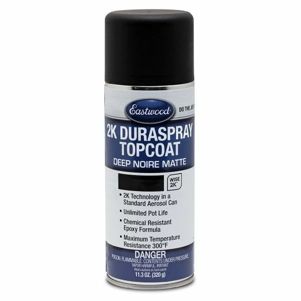 New 🥰 Eastwood 2K DuraSpray Topcoat Deep Noire Matte Paint 🛒 1 New 🥰 Eastwood 2K DuraSpray Topcoat Deep Noire Matte Paint 🛒