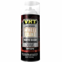 Promo ✨ VHT Wheel Paint High Temp Matte Clear 🧥 Coat Aerosol 11 OZ SP190 🌟