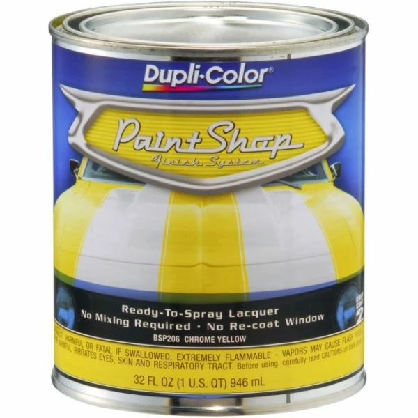 Deals π Dupli-Color Paint Shop Finish System Base π§₯ Coat Chrome Yellow Quart 32 OZ BSP206 π 1 Deals π Dupli-Color Paint Shop Finish System Base π§₯ Coat Chrome Yellow Quart 32 OZ BSP206 π