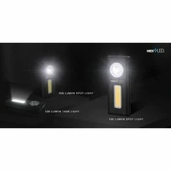 Wholesale 🥰 NextLED LED Task Light With Integrated Spotlight - Dual Function And Rechargeable NT-6786 👏 -Eastwood Sales Store p60262 2 1